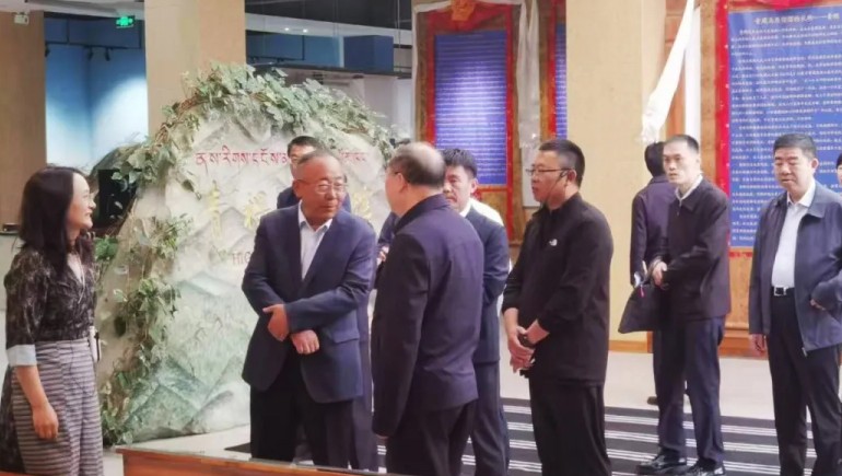 国家粮食和物资储备局刘焕鑫局长一行莅临意昂4官网青稞参观调研